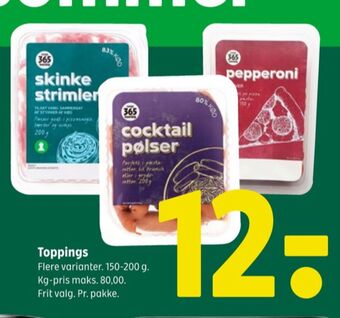 Coop 365 Coop 365 hverdag pepperoni tilbud
