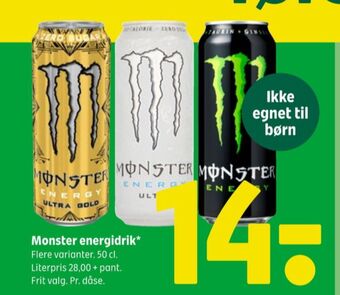 Coop 365 Ultra energidrik tilbud