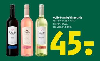 Coop 365 Ukendt californisk rødvin tilbud