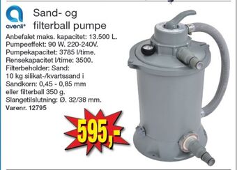 Harald Nyborg Avenli sandfilterpumpe tilbud