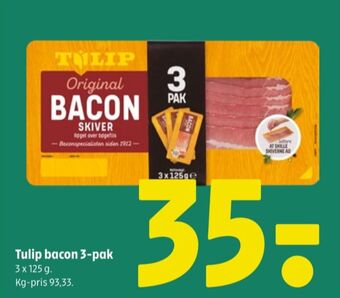 Coop 365 Tulip baconskiver tilbud
