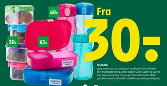 Sistema drikkeflaske