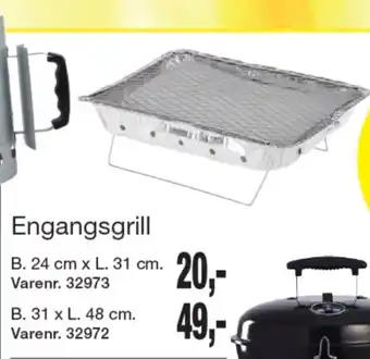 Harald Nyborg Ukendt engangsgrill tilbud