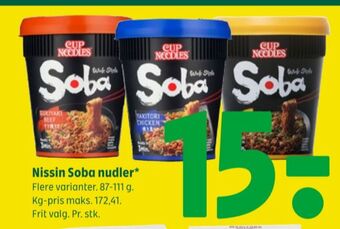 Soba instant retter