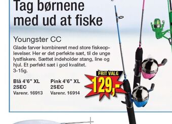 Harald Nyborg Kinetic fiskestang tilbud