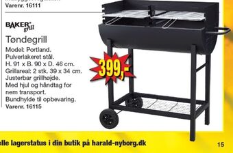 Harald Nyborg Baker grill grill tilbud