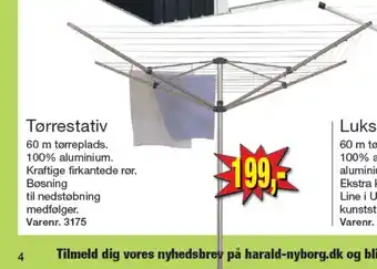 Harald Nyborg Ukendt tørrestativ tilbud