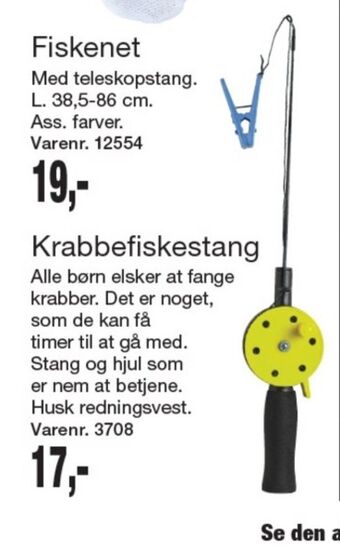 Harald Nyborg Kinetic fiskestang tilbud