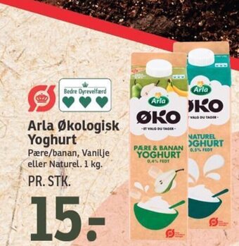 SPAR Arla Økologisk Yoghurt tilbud