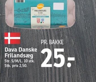 SPAR Dava Danske Frilandsæg tilbud
