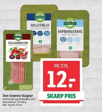 SPAR Den Grønne Slagter tilbud