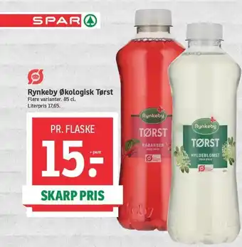 SPAR Rynkeby Økologisk Tørst tilbud