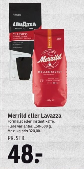 Merrild eller Lavazza
