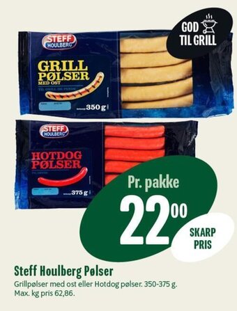 Min Købmand Steff Houlberg Pølser tilbud