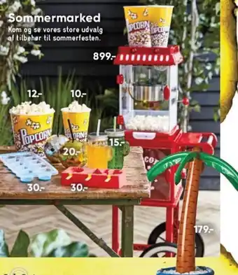 Bilka Sommermarked Kom og se vores store udvalg af tilbehør til sommerfesten. tilbud