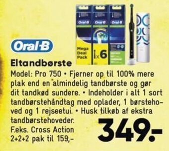Bilka Oral-B Eltandbørste tilbud