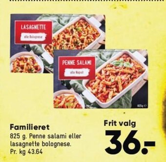 Bilka Familieret tilbud