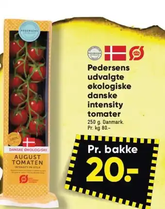 Pedersens udvalgte økologiske danske intensity tomater