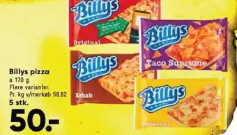 Billys pizza a 170 g.