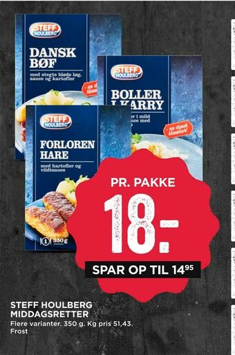 MENY Steff houlberg middagsretter tilbud
