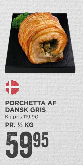 MENY Porchetta af dansk gris tilbud