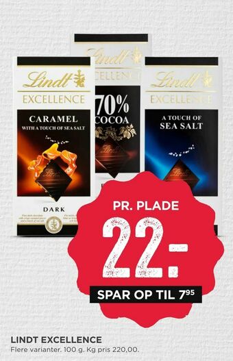 MENY Lindt excellence tilbud