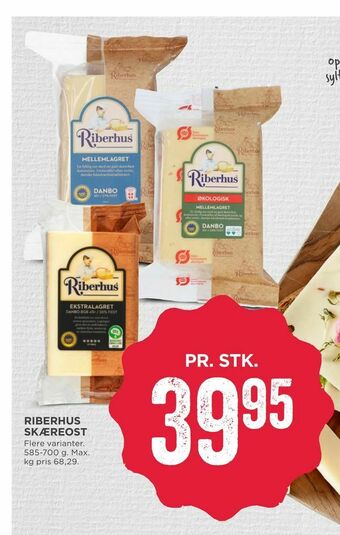 MENY Riberhus skæreost tilbud