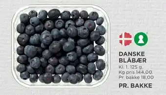 MENY Danske blåbær tilbud