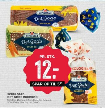MENY Schulstad det gode rugbrød tilbud