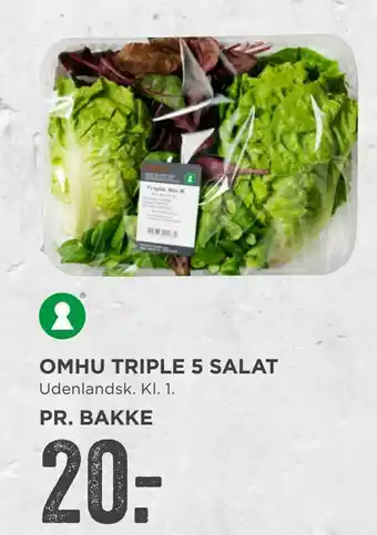 MENY Omhu triple 5 salat tilbud