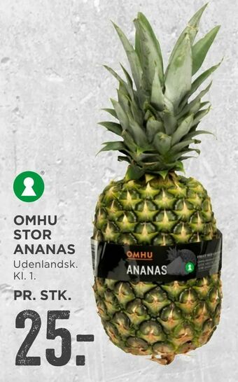 MENY Omhu stor ananas tilbud