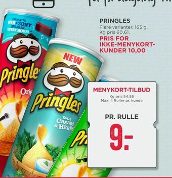 MENY Pringles tilbud