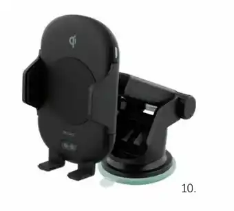 Deltaco Trådløs oplader 10 W m. sugekop