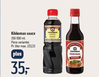 Føtex Kikkoman sauce tilbud