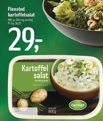 Føtex Flensted kartoffelsalat tilbud