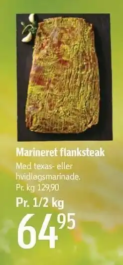 Føtex Marineret flanksteak tilbud