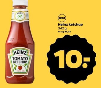 Netto Heinz ketchup 342 g. tilbud