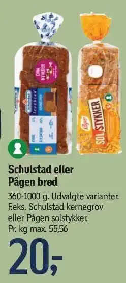 Føtex Schulstad eller pågen rød tilbud