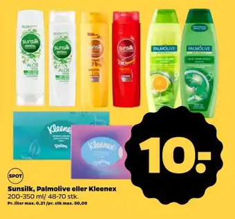 Netto Sunsilk, Palmolive eller Kleenex tilbud
