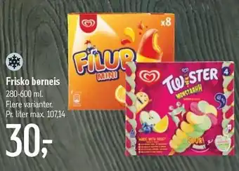 Føtex Frisko børneis tilbud