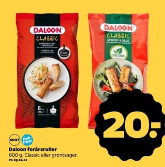 Netto Daloon forårsruller tilbud