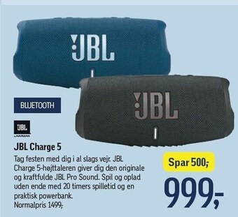 Føtex Jbl charge 5 tilbud