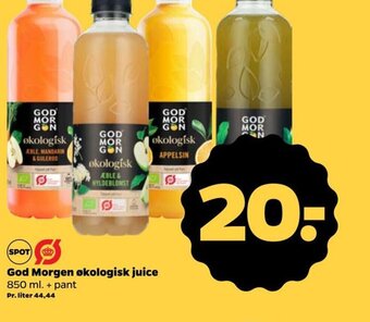 God Morgen økologisk juice