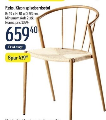 Kizon spisebordsstol