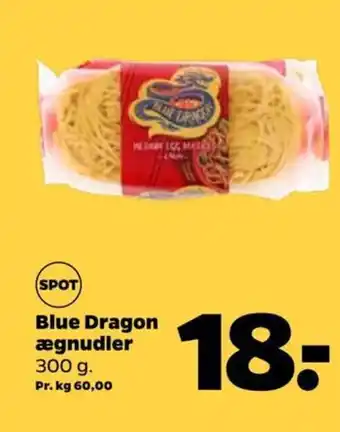 Netto Blue Dragon ægnudler tilbud