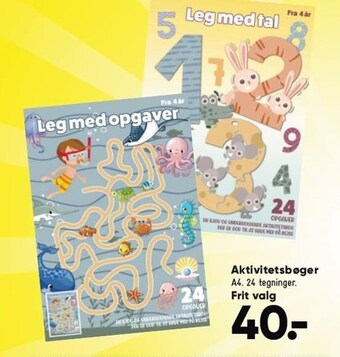 Bilka Aktivitesbøger tilbud