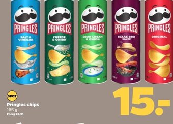 Netto Pringles chips 165 g. tilbud