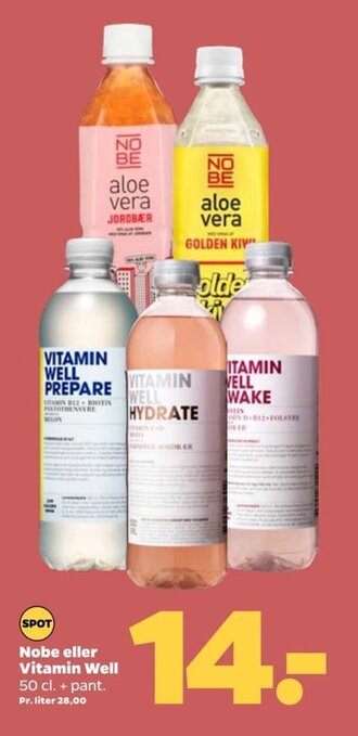 Netto Nobe eller Vitamin Well tilbud