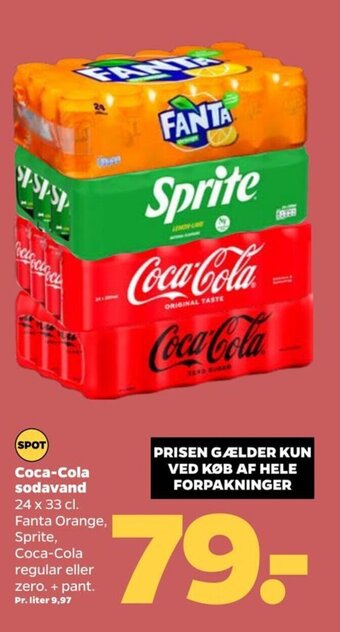 Netto Coca-Cola sodavand tilbud