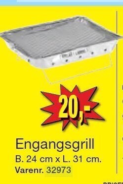 Harald Nyborg Engangsgrill tilbud